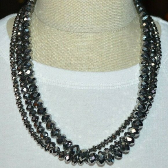 Donna Dressler Sterling Silver Hematite Sw… - Picture 1 of 7